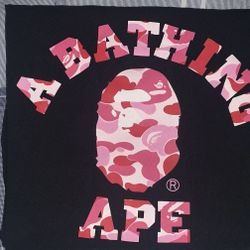 BAPE ABC CAMO COLLEGE TEE 