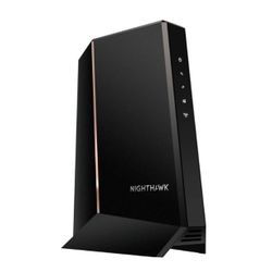 NETGEAR - Nighthawk AX2700 Router with 32 x 8 DOCSIS 3.1 Cable Modem - Black