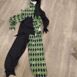 Boys Joker 3 Piece  Costume Size 10-12