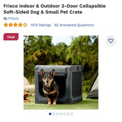 Soft dog crate 