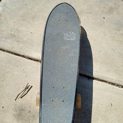 Used skateboard