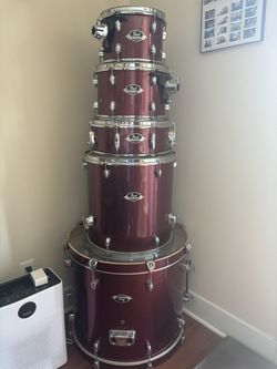 Pearl Export Drum Kit with hardware