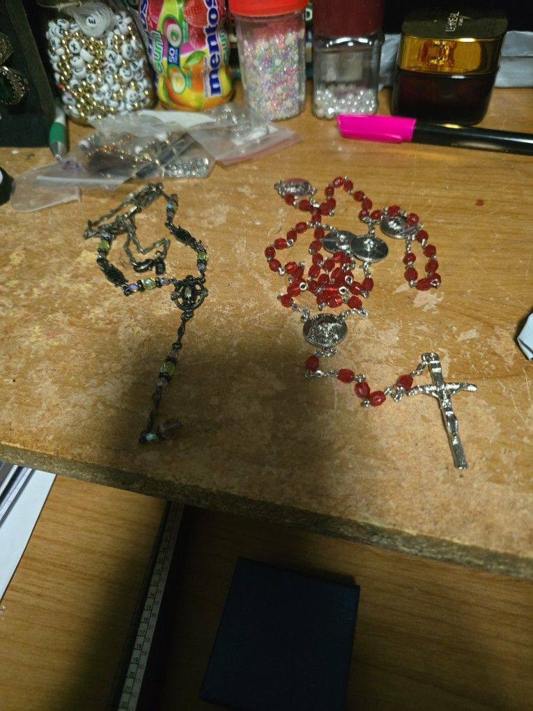 Zet Of Two Wearable Rosary Beads