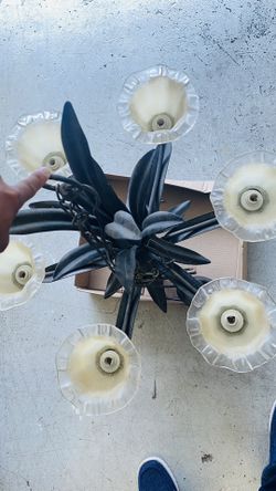 Rustic Metal Chandelier