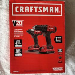 Tools- Craftsman Drill and Impact Set 