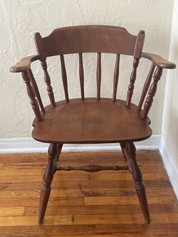 Vitasge Solid Natural Wood Chair