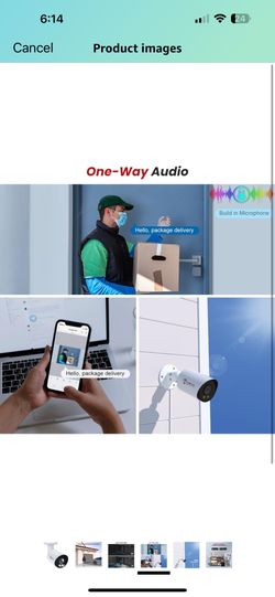 Anpviz 4K POE Camera Outdoor, 8MP Bullet POE IP Camera with Human/Vehicle Detection, Security Bullet Camera with 2.8mm Lens, Smart Dual Light Color Ni