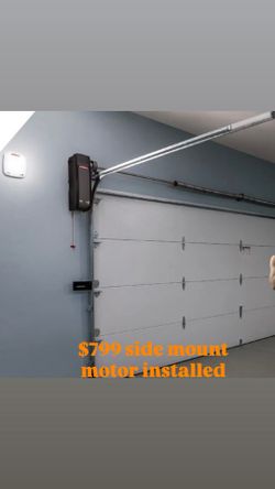 Side Mount Garage Door Opener