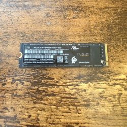 WD Black 2TB NVMe