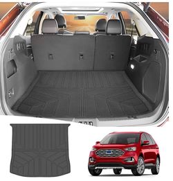 (Brand New Factory Sealed)  Trunk Mat for 2015-2024 Ford Edge Rear Cargo Mat All Weather Protector Cargo Liner for 2015-2024 Ford Edge 5-Seater Access