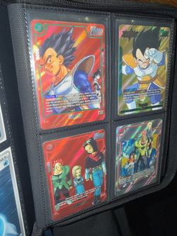 Dragon ball fusion world manga booster box SB01 SB02 red manga gold leader vegeta trunks bulma goku frieza gotenks  android 16 17 18