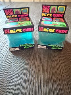 Two Needoh Nice Cubes