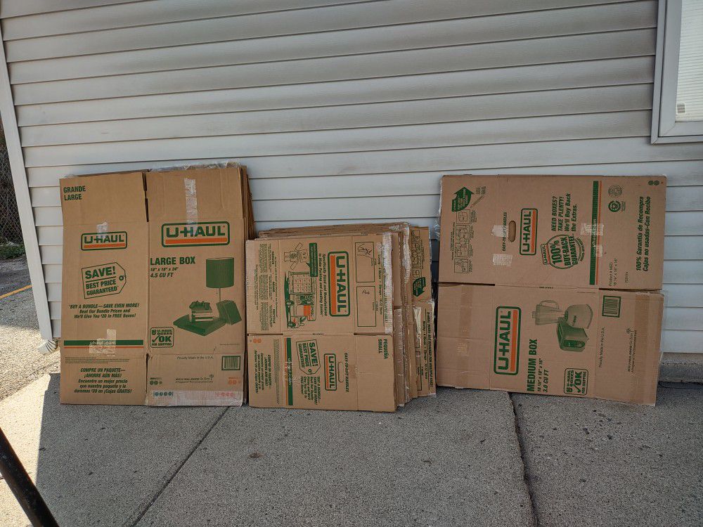 U-Haul Moving Boxes 