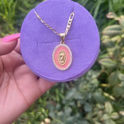 Virgencita Gold Plated Necklace