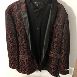 Men’s Blazer &  Shirt 