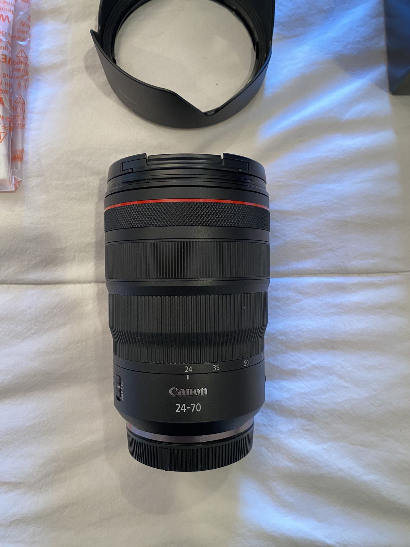 Canon RF 24-70mm Lens (Never Used)