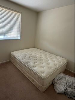 Bed frame and mattress