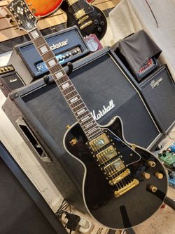 Stunning Black Beauty Guitar