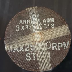 Arrow abrasive Cut Off wheels