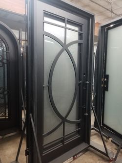 48x96. Iron. Doors. Free. Delivery.