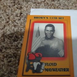 FLOYD MAYWEATHER ROOKIE CARD 
