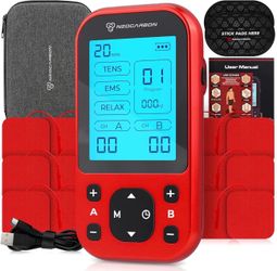 Neocarbon TENS Unit Muscle Stimulator Pro NEW