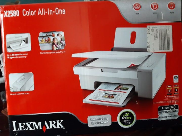 Lexmark X2580 AIO Printer