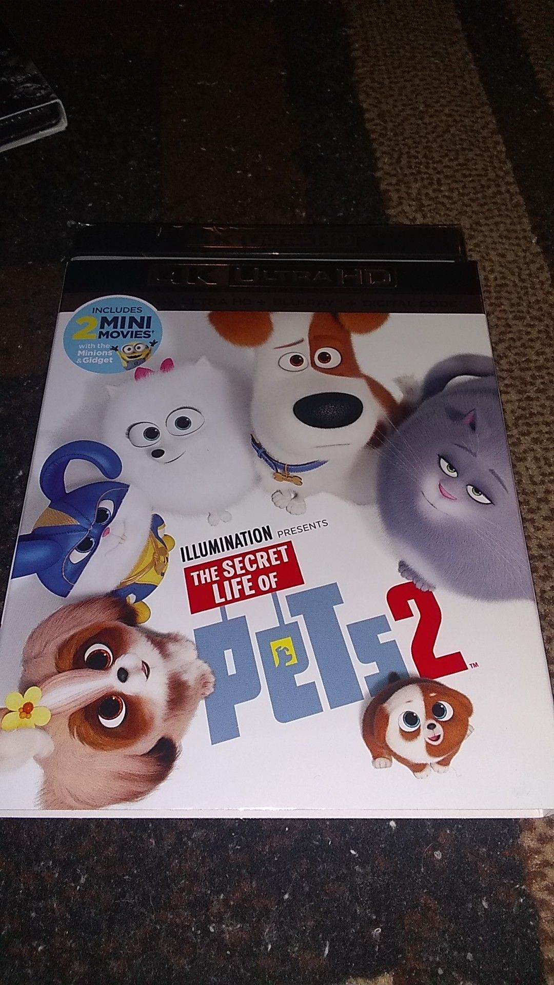 PETS 2 4K BRAND NEW SEALED NEVER OPENED ASKING FOR$14.00