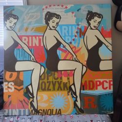 Original Fine Artwork Johnny Taylor Pin Up Girls