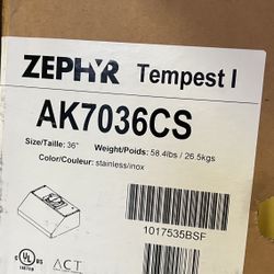 Zephyr Range Hood 