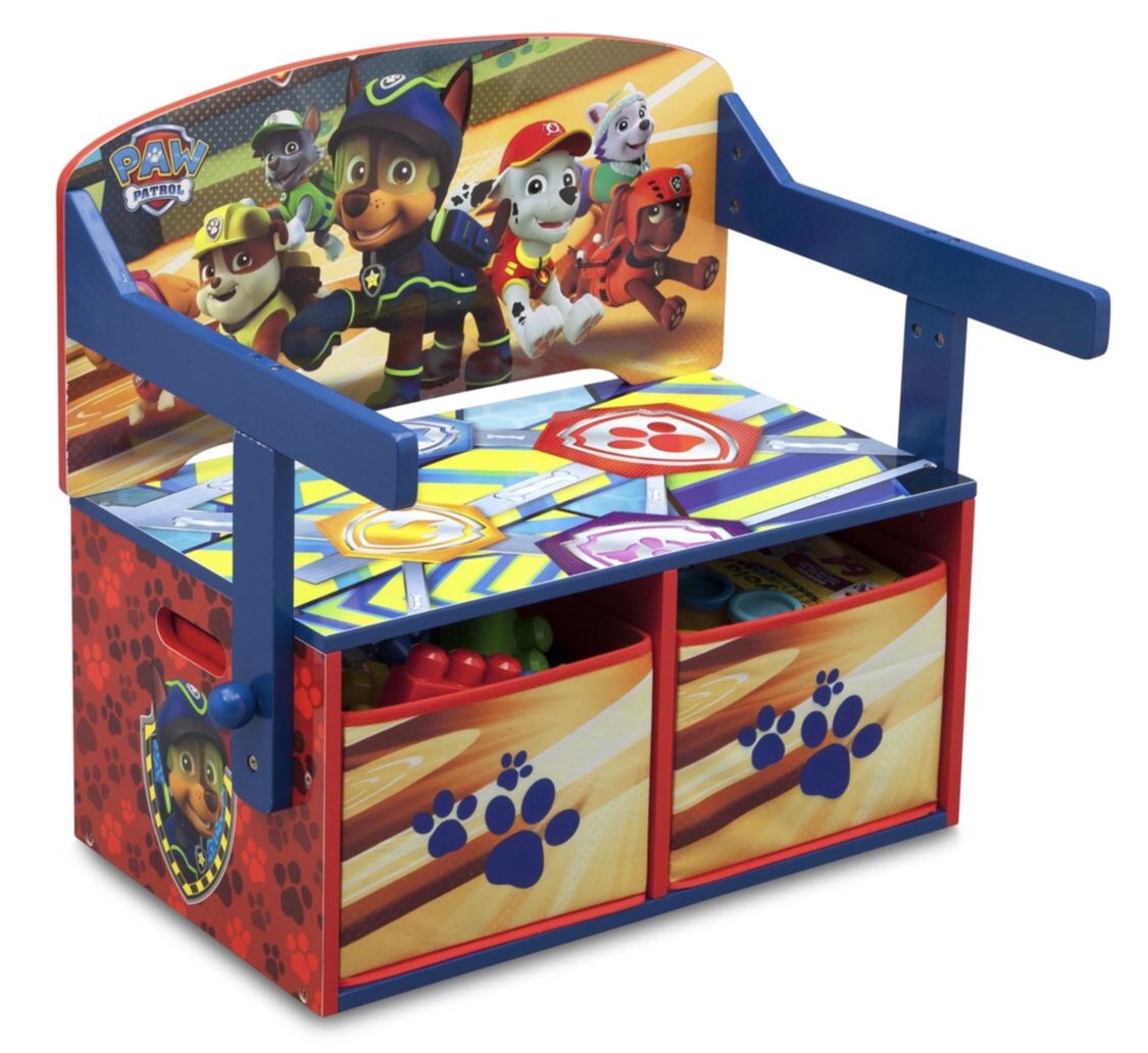 Nick Jr. PAW Patrol Convertible Bench and Desk