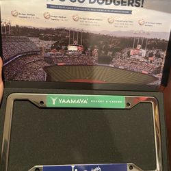 Dodgers License plate
