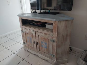 Corner TV Stand.
