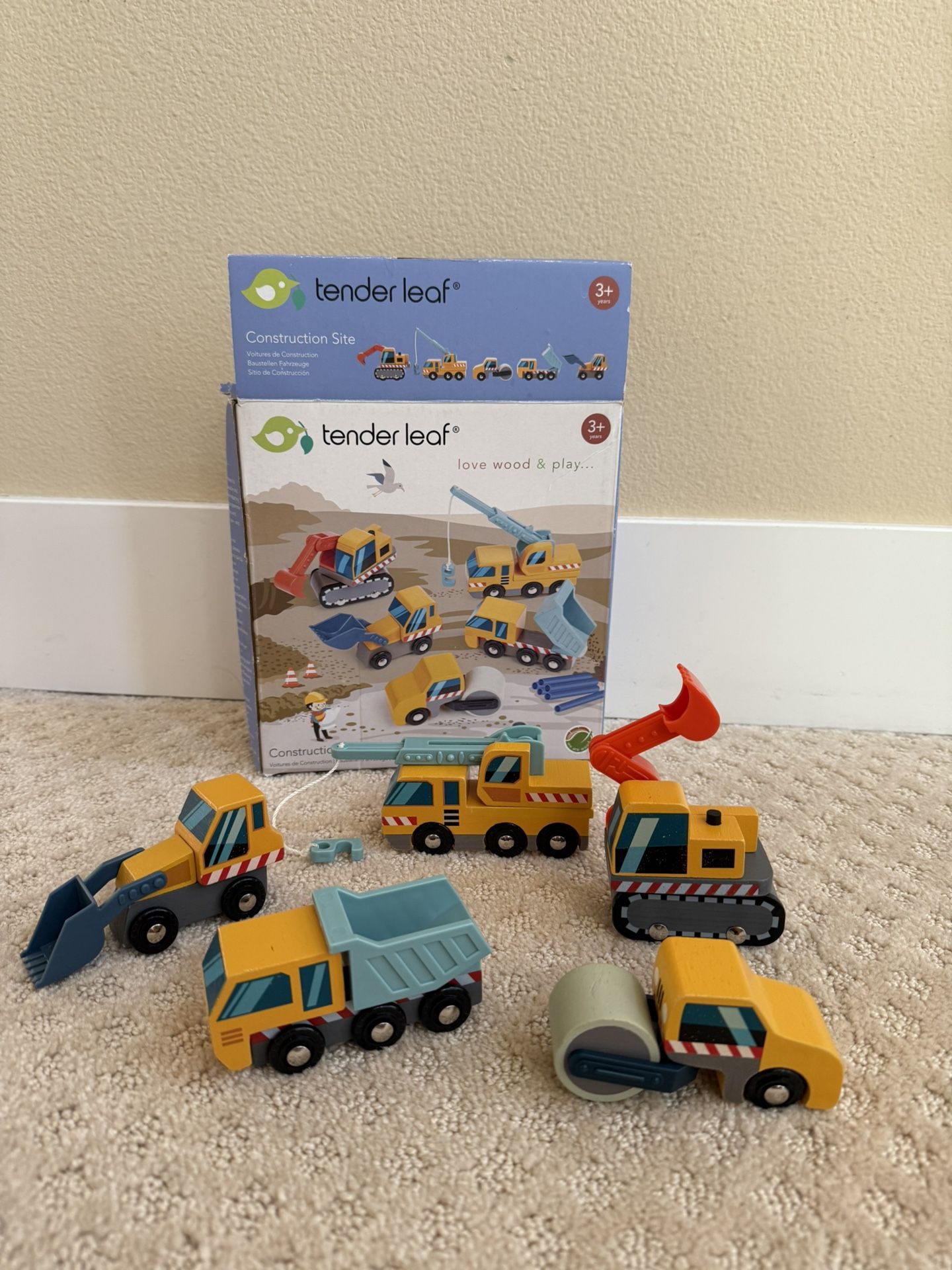 Tender Leaf Construction Site Wood Toy