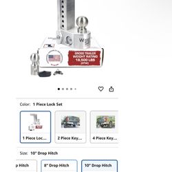 Weight Safe Aluminum Hitch 