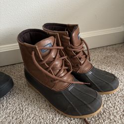 Boys Sperry Rain Boots — Size 4