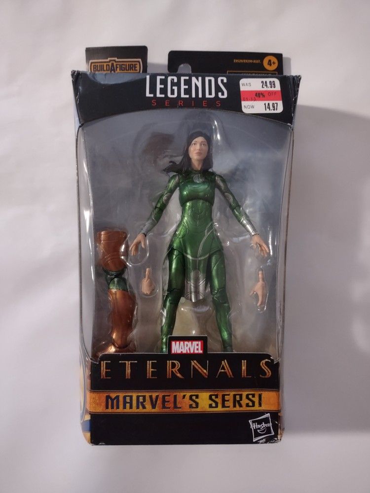 Marvel: Legends Series Marvel Sersi Kids Toy Action Figure for Boys and Girls Ages 4 5 6 7 8 and Up (11”)

