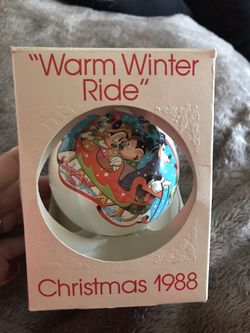 Disney collectors ornaments!