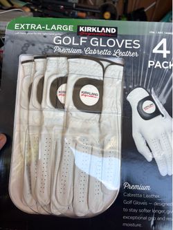 Four pack of golf gloves