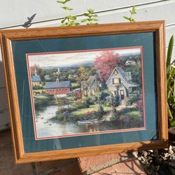 Vintage Wooden Frame
