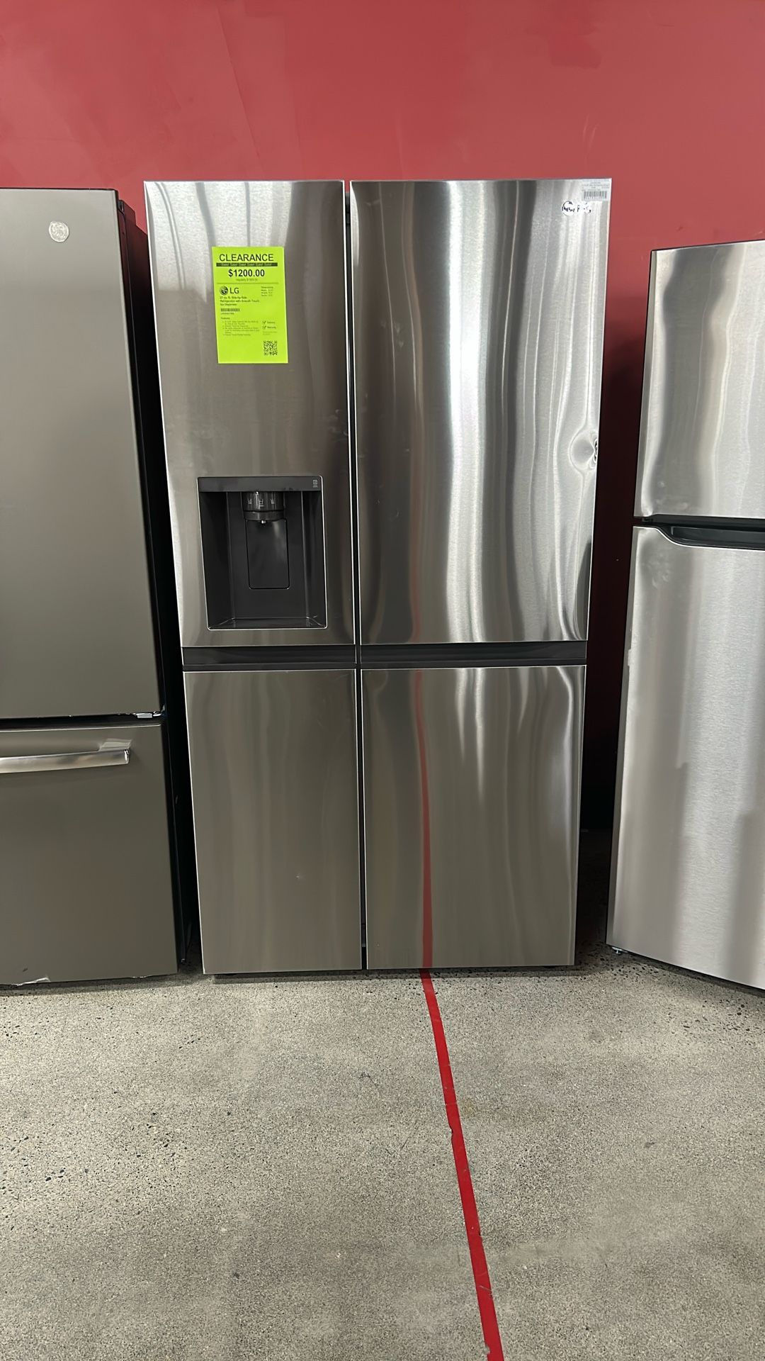 LG Side By Side 27 cu. ft.