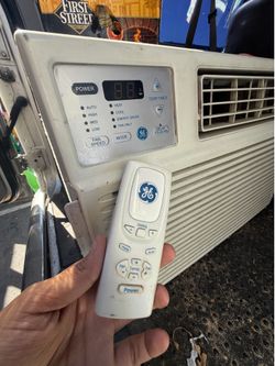 GE Window Air Conditioner AC Unit with Heat & Remote Control – 230V / 240V