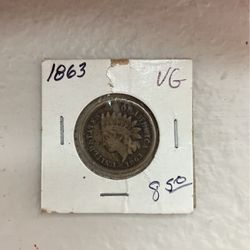 1863 Penny 