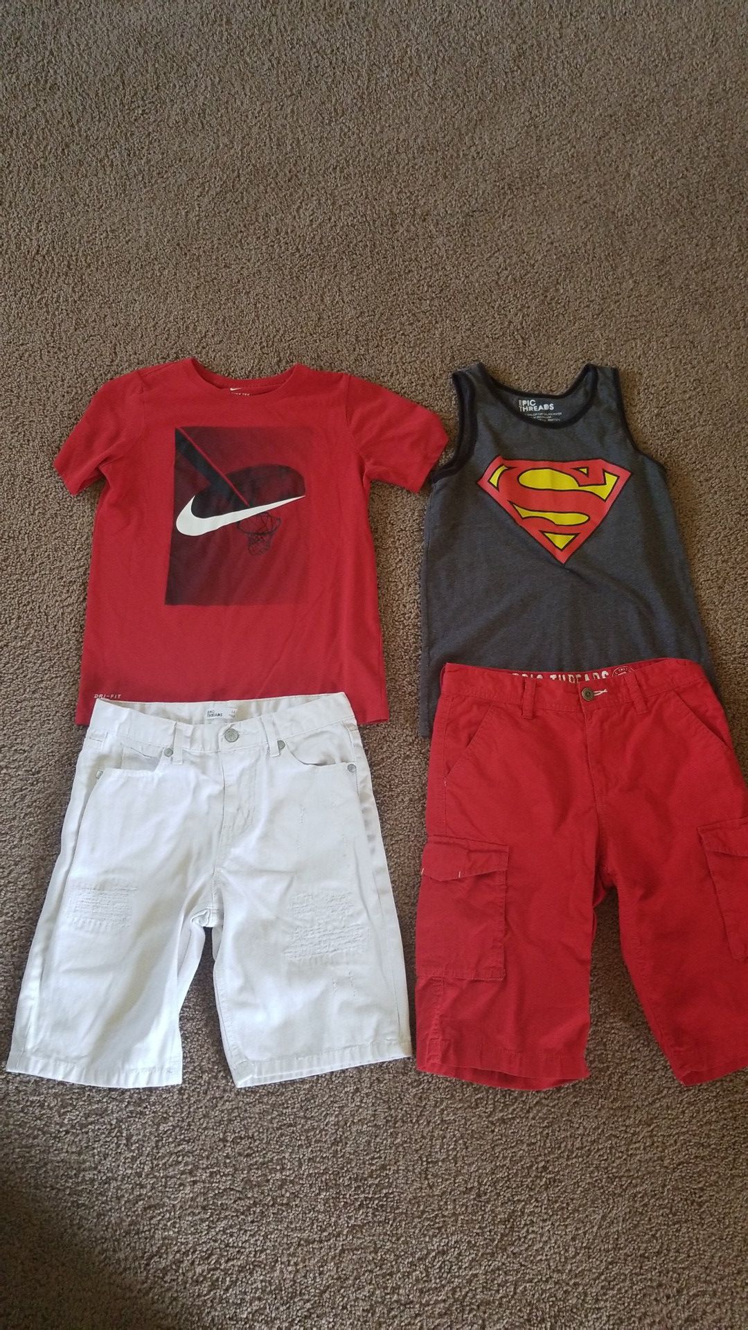 Kids clothes size medium 10 (boys)