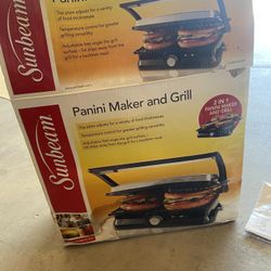 Sunbeam panini maker and Grill 