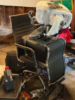 Unused office chairs
