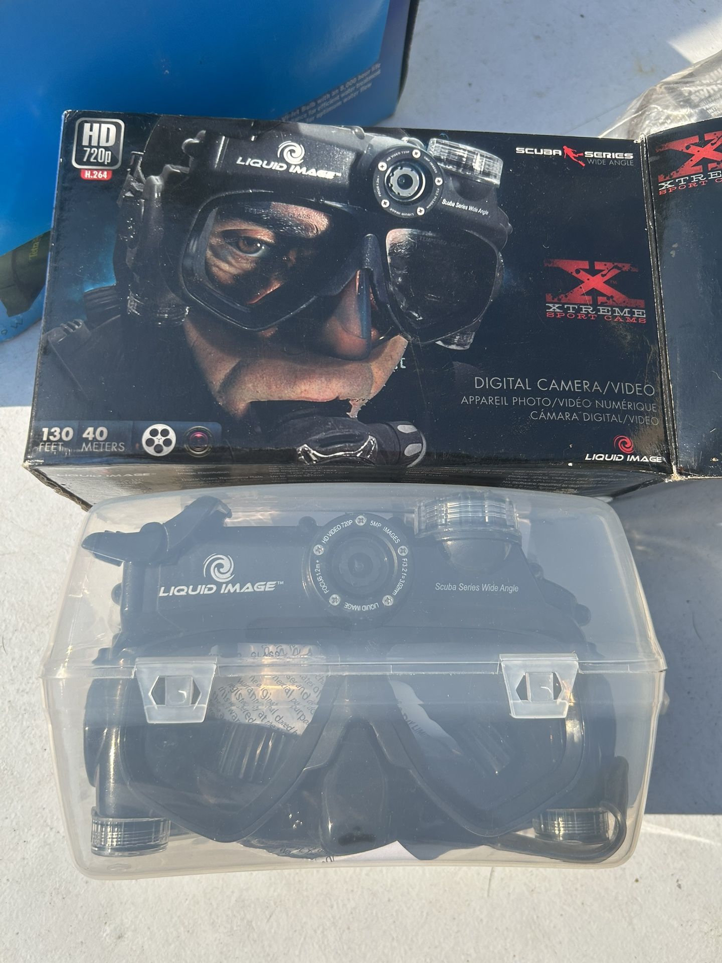 Scuba Goggles With Camera 