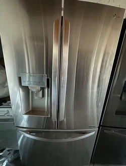 LG French Door Fridge with Ice Maker, Stainless Steel