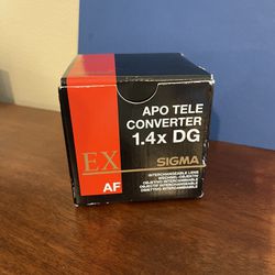 Sigma Apo Tele Converter 1.4X DG