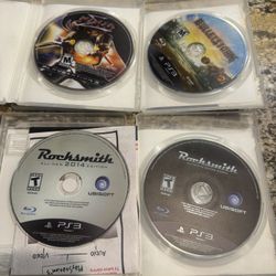 PlayStation 3 Games - Rocksmith Bulletstorm & Ninja Garden Sigma 